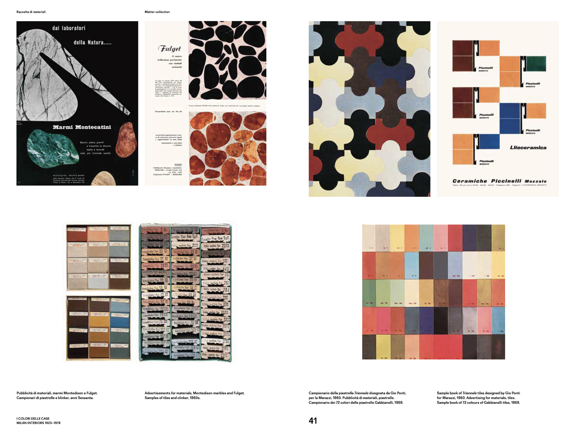 Estratto da "I colori delle case. Milan Interiors 1923-1978" © Hoepli