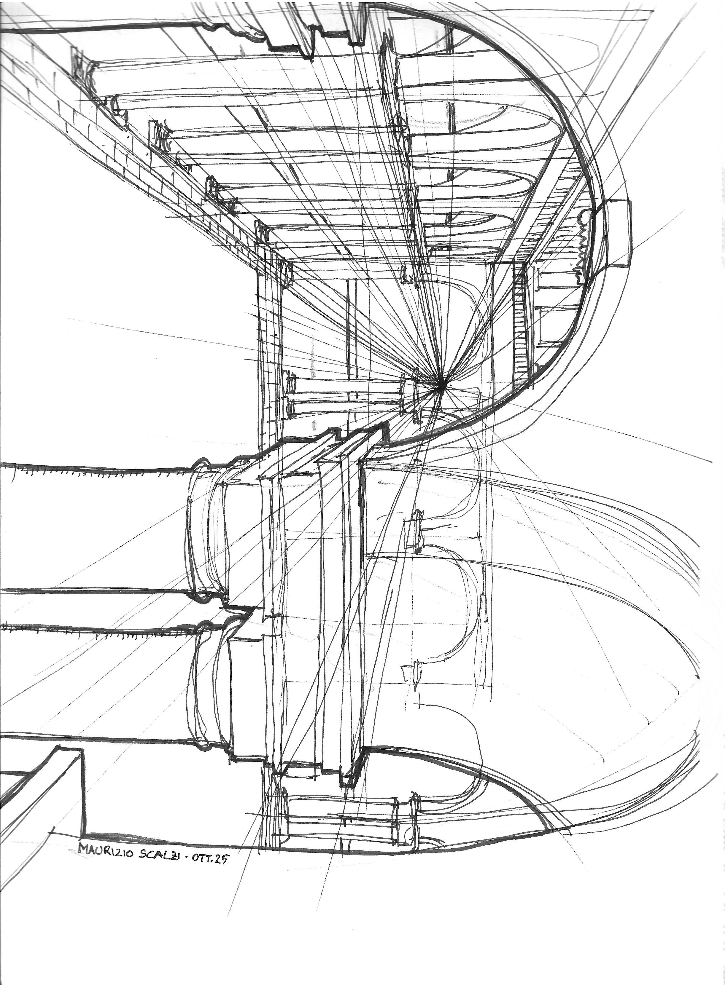 Disegno di Maurizio Scalzi - ottobre 2025