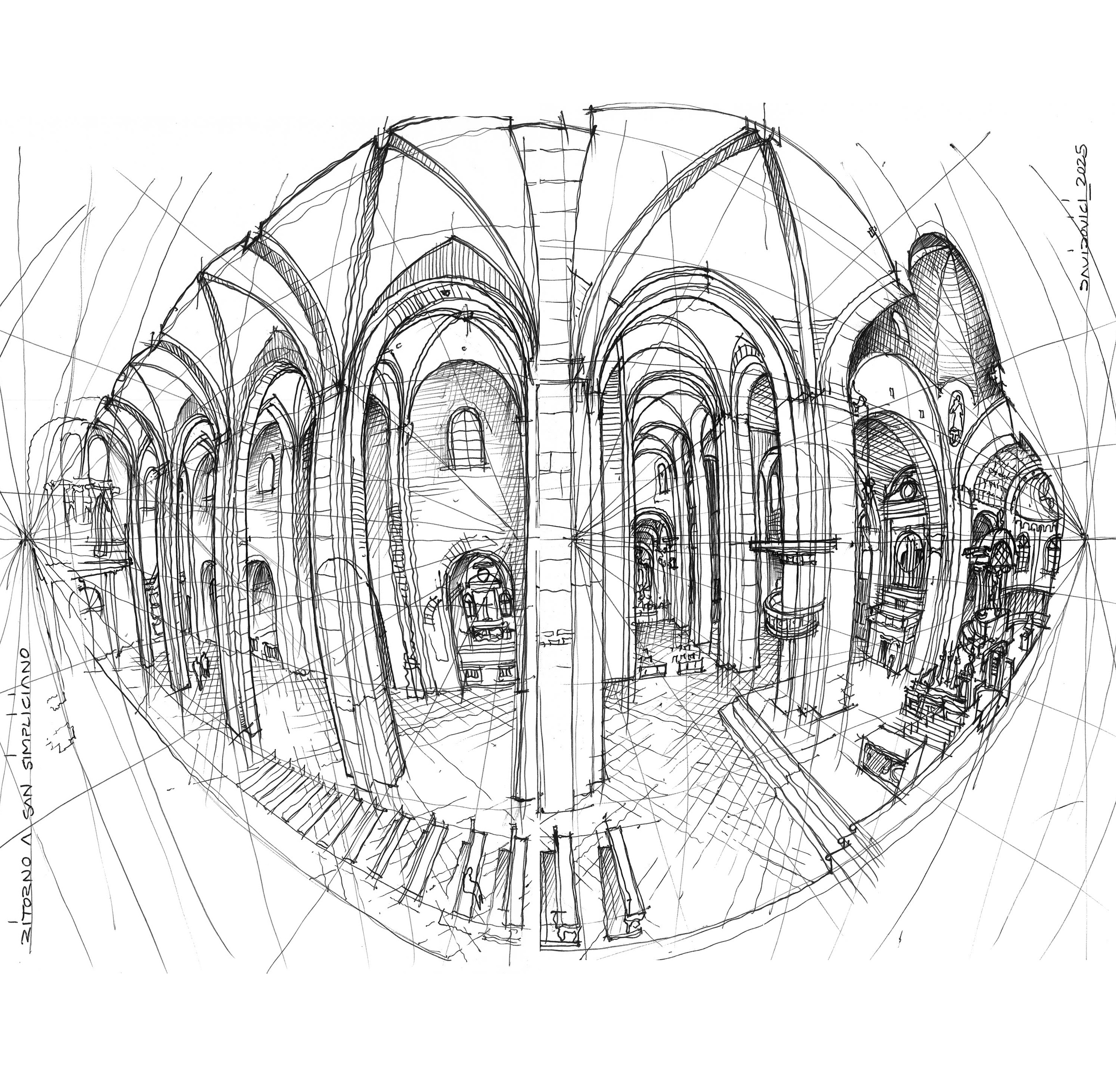 Disegno di Stefan Davidovici - ottobre 2025