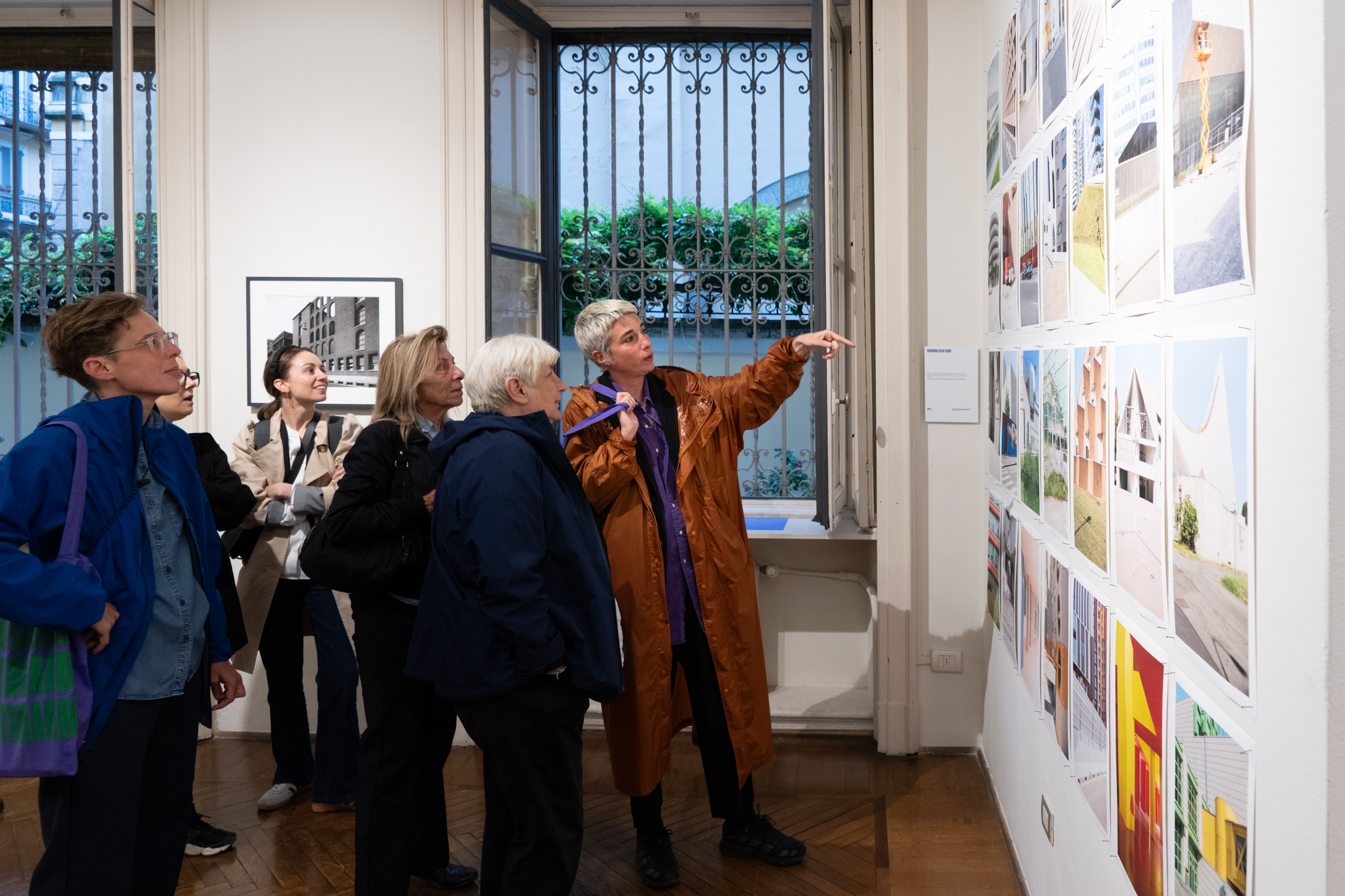 Inaugurazione della mostra. Fotografia di Pietro Fanti