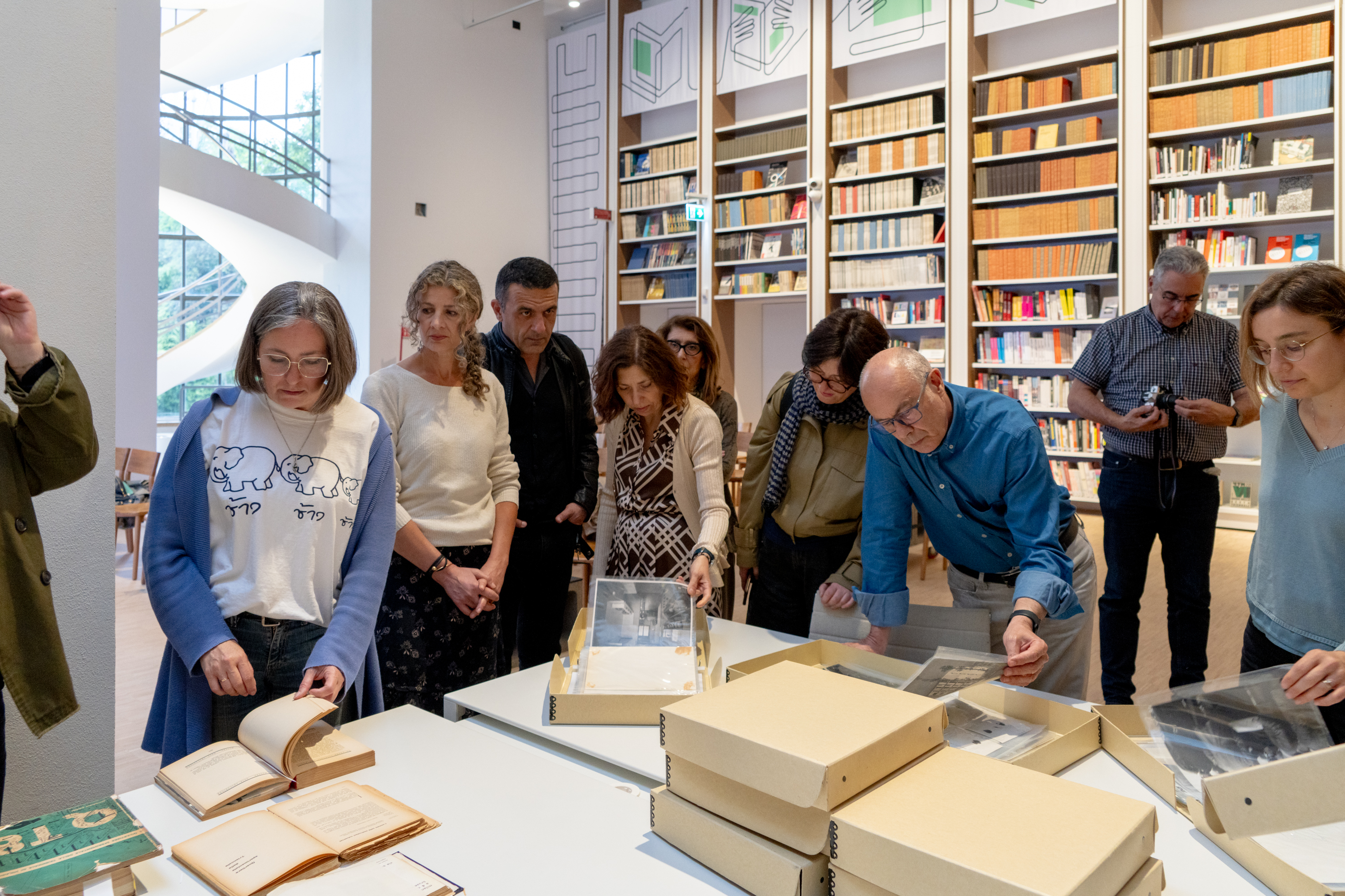 Visita allo Spazio Cuore, Triennale Milano. Fotografia di Pietro Fanti